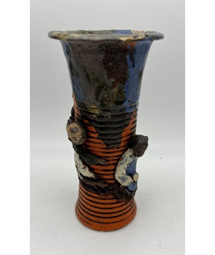 Vase Sumida type asiatique