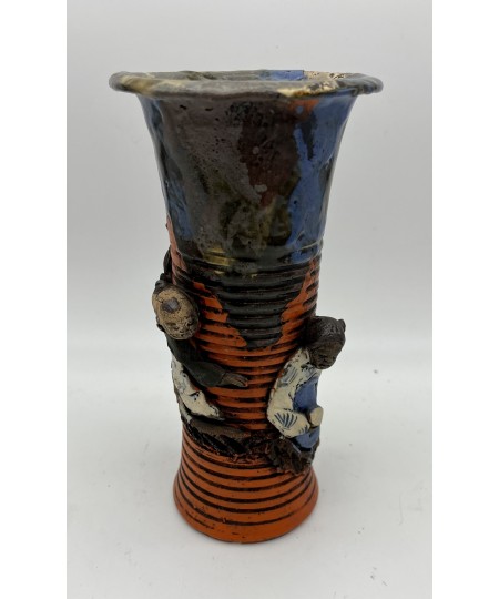 Vase Sumida type asiatique