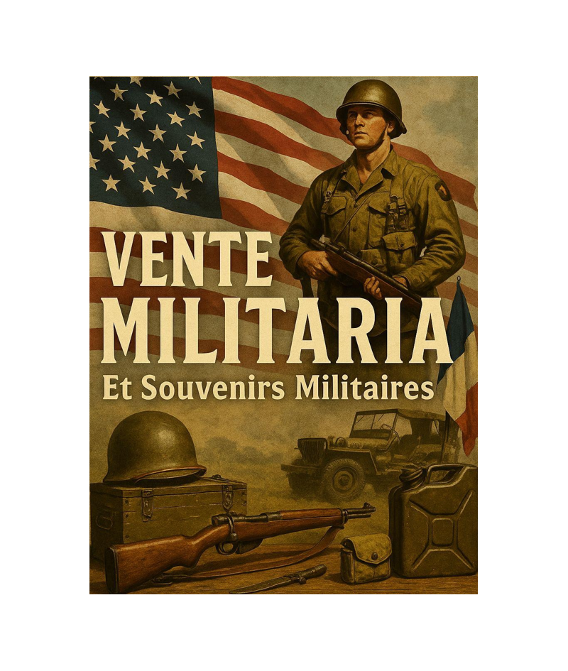 04 OCTOBRE 2025 - VENTE ONLINE – VENTE MILITARIA - Spécial Libération Wavre