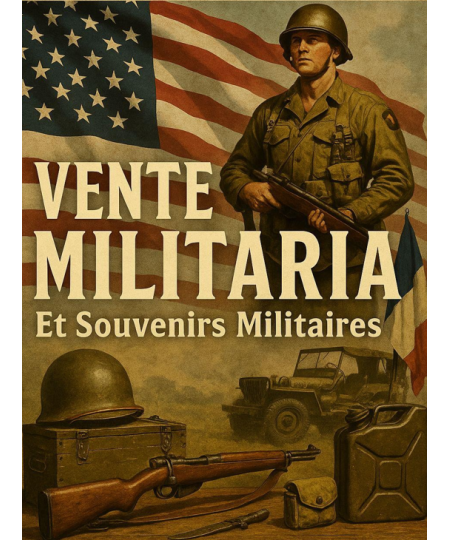 04 OCTOBRE 2025 - VENTE ONLINE – VENTE MILITARIA - Spécial Libération Wavre
