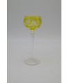 Lot de 6 verres en cristal taillé Val Saint Lambert