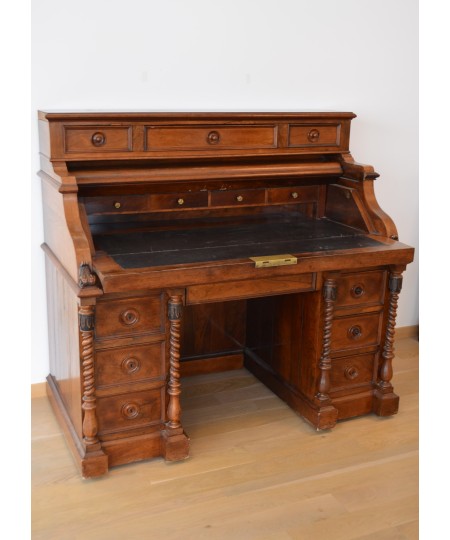 Bureau type américain à double caisson