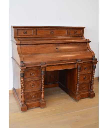 Bureau type américain à double caisson