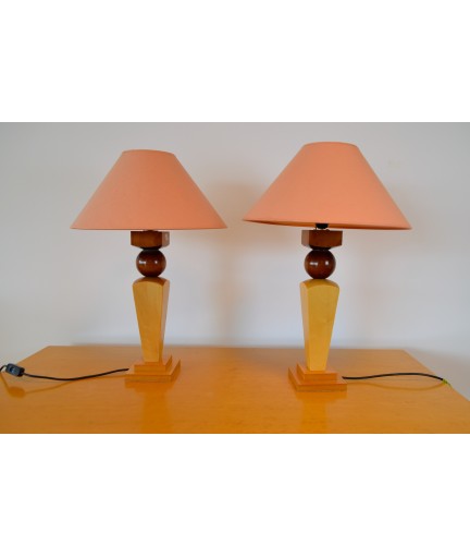 Paire de lampe Art Deco