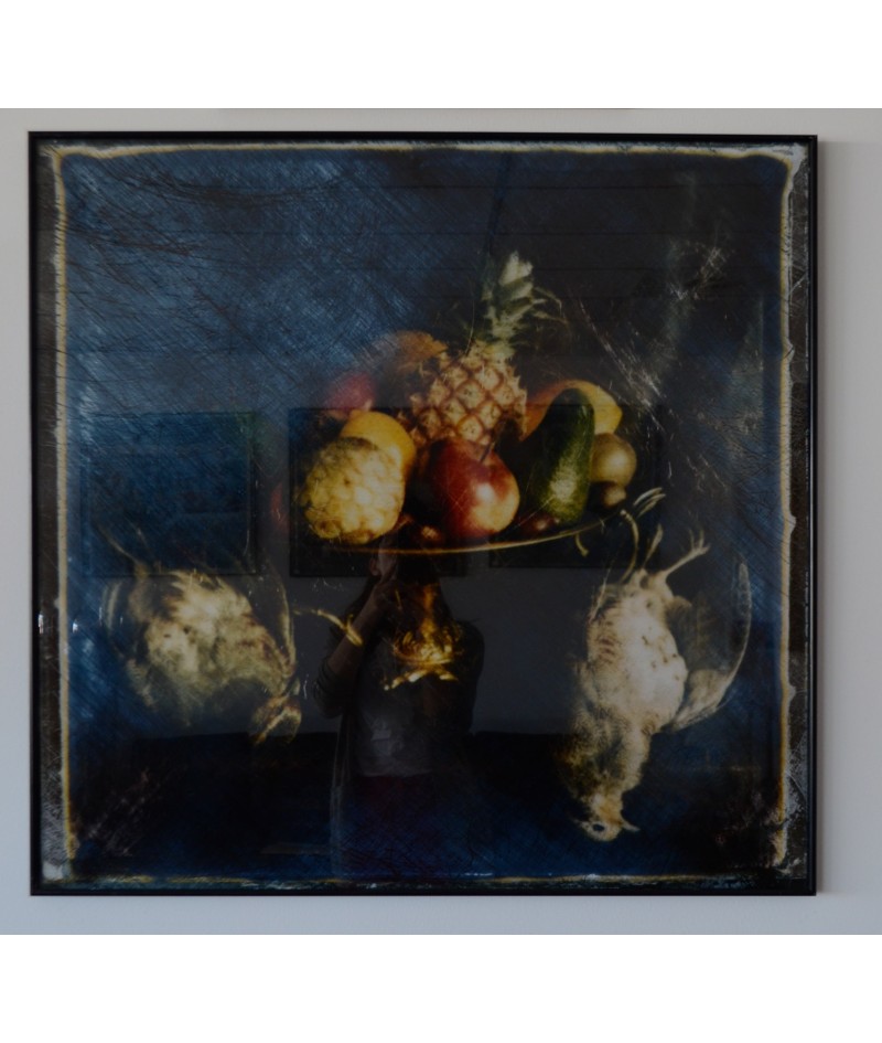 Photo sur cibachrome, Nature Morte, signé Berangere Zambaldi 1985