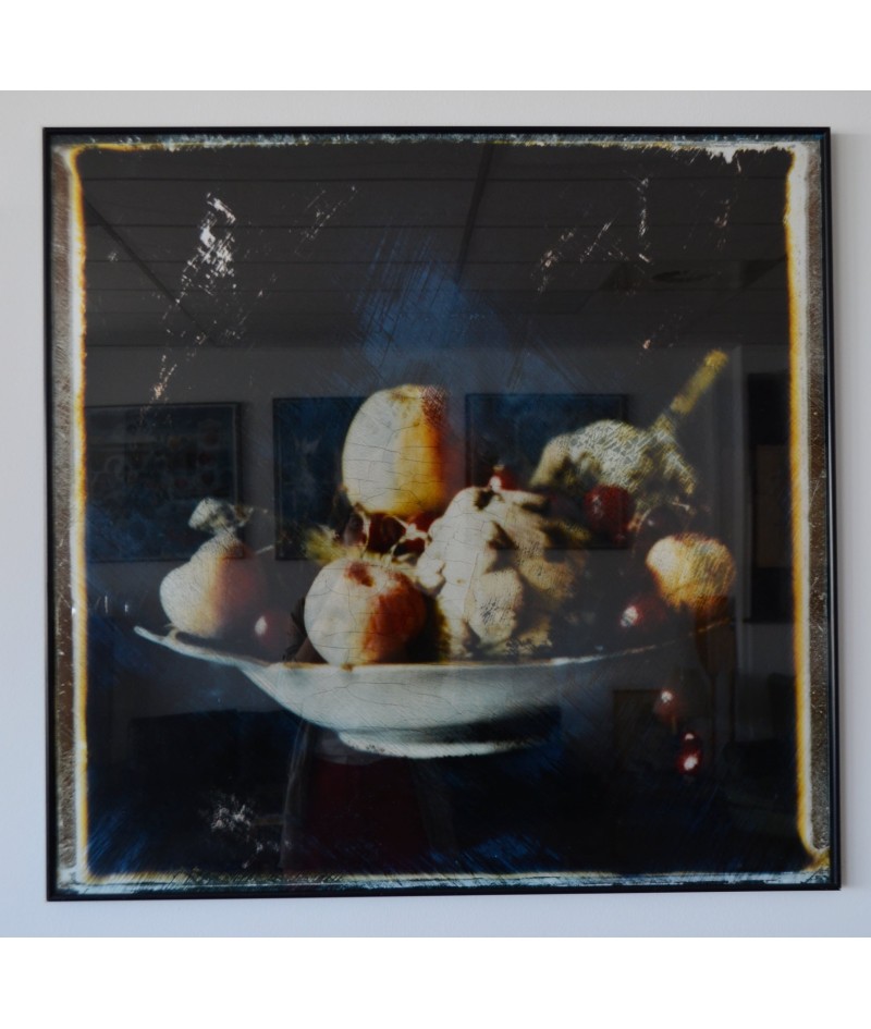 Photo sur cibachrome, Nature Morte, signé Berangere Zambaldi 1985