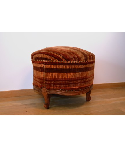 Tabouret repose pied rond...