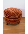 Tabouret repose pied rond ancien