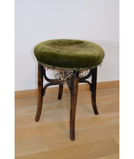 Ancien tabouret en bois...