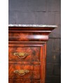 Commode Louis Philippe avec plaque en marbre fin 19e