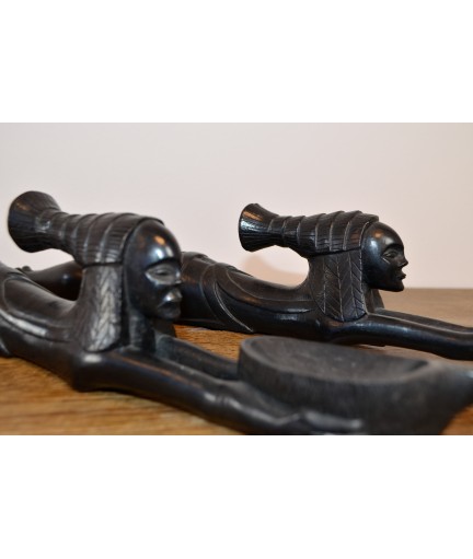 Lot de 2 statuettes Africaines