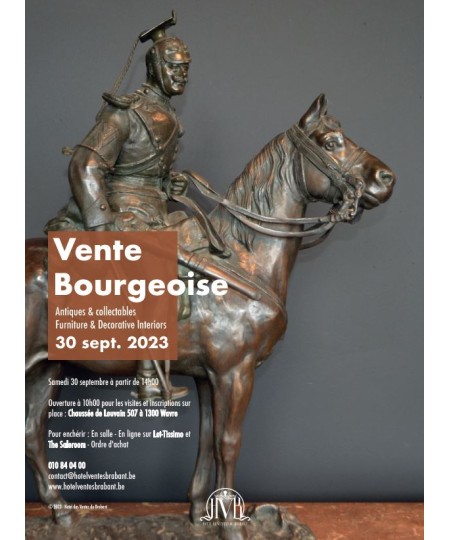 VENTE LIVE – VENTE BOURGEOISE DU 30 SEPTEMBRE