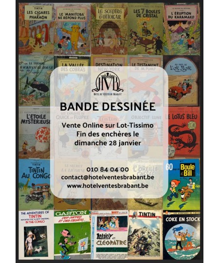 VENTE ONLINE – BANDE DESSINEE  - Janvier 2024