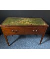 Bureau style anglais avec plateau en cuire