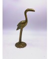 Flamand rose Vintage en bronze doré