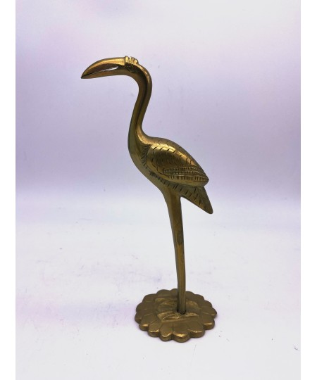 Flamand rose Vintage en bronze doré