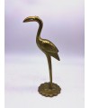 Flamand rose Vintage en bronze doré