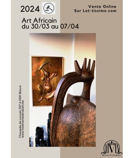 VENTE ONLINE – ART AFRICAIN...