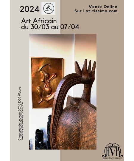 VENTE ONLINE – ART AFRICAIN  - Du 30/03 au 07/04