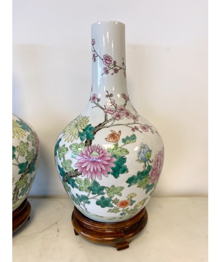 Paire de vases asiatiques Chine