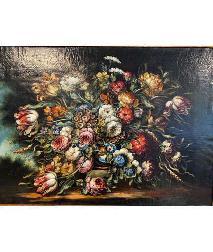 Peinture sur toile Nature Morte 19e siècle