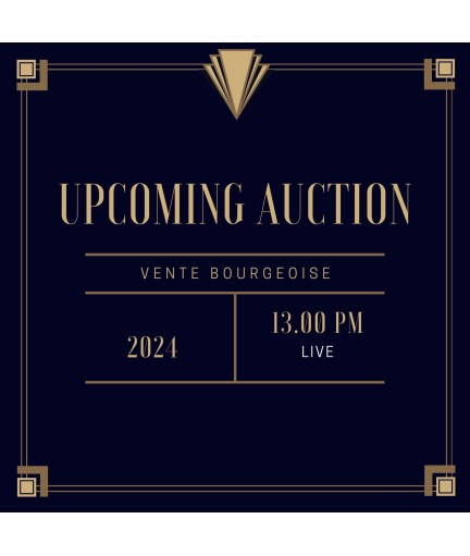 VENTE ONLINE – SUCCESSION & COLLECTIONS - VENTE BOURGEOISE - JUIN 2024