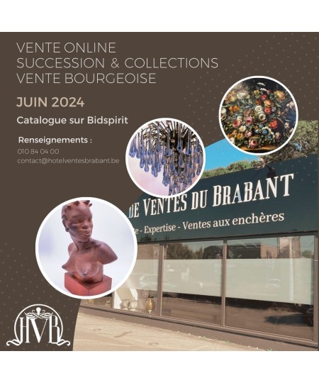 VENTE ONLINE – SUCCESSION & COLLECTIONS - VENTE BOURGEOISE - JUIN 2024