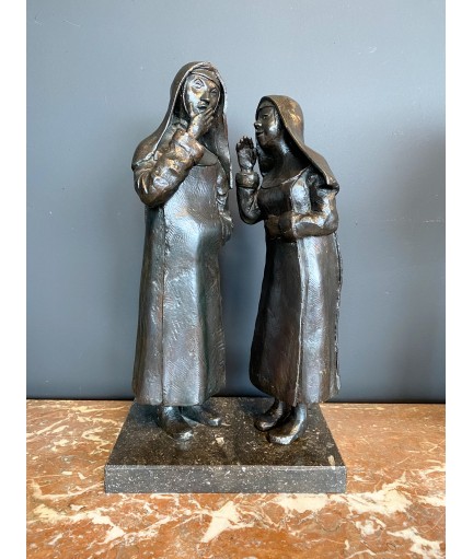 Bronze "les religieuses"...