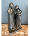 Bronze "les religieuses" signé Margrit (1943-)