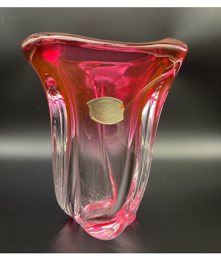 Vase en cristal Val Saint Lambert