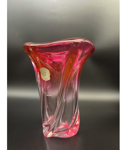 Vase en cristal Val Saint Lambert