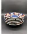 Lot de 5 assiettes Imari 19e siècle (manques)