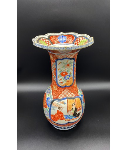 Vase Kutani - ère Meiji (1868-1912)