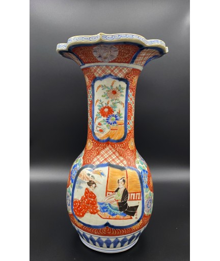 Vase Kutani - ère Meiji (1868-1912)