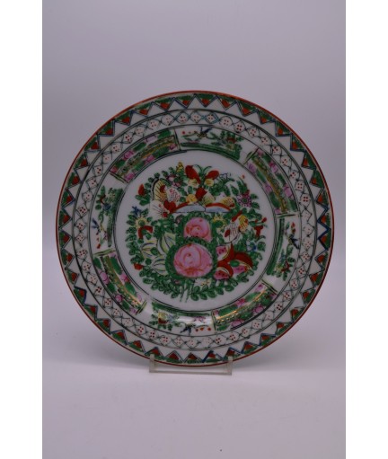 Assiette Imari famille Rose