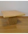 Table basse d'appoint en travertin