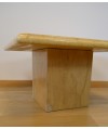 Table basse d'appoint en travertin