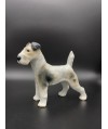 Figurine Chien Terrier en porcelaine Pfeffer Gotha années '30