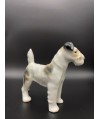 Figurine Chien Terrier en porcelaine Pfeffer Gotha années '30