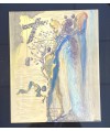 Céramique Salvador Dali (1904-1989), Les Heures Claires 1963, tirage limité, Paradis - chant 12