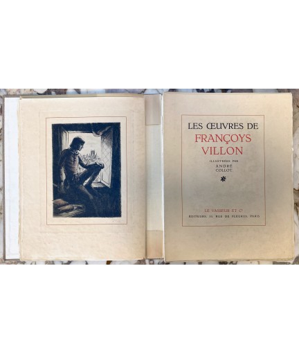 Les Œuvres de François VILLON - Illustrées par André COLLOT - 1942  - Exemplaire N°2