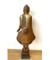 Sculpture Bouddha en bois doré