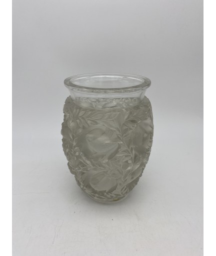 Vase en cristal Lalique France modèle Bagatelle