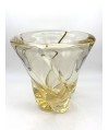 Seau à champagne Yellow glass signé Daum France 1960