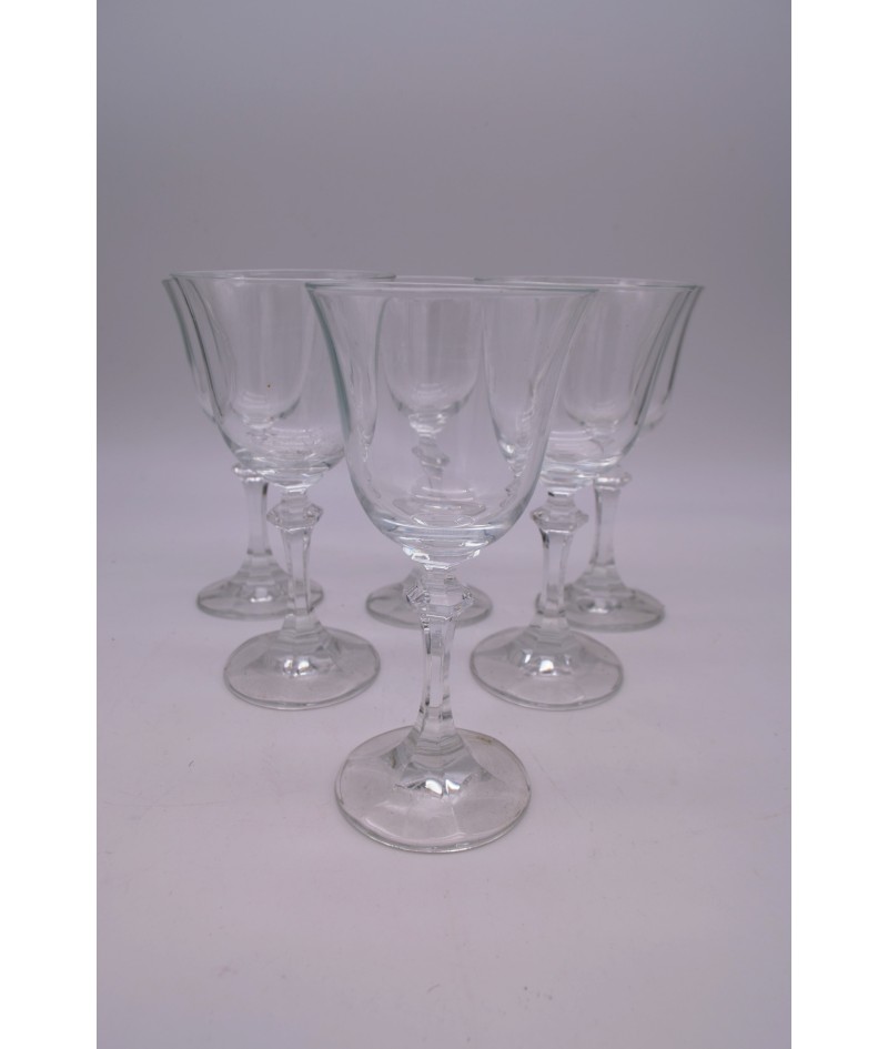 Lot de 6 verres de vin en Royal Bavarian Cristal avec sa boite d'origine