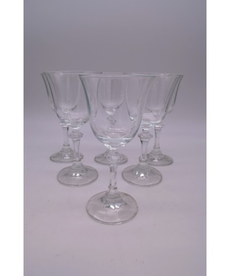 Lot de 6 verres de vin en Royal Bavarian Cristal avec sa boite d'origine