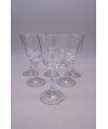 Lot de 6 verres de vin en Royal Bavarian Cristal avec sa boite d'origine