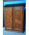 Armoire Suisse Epoque fin 19e style Louis XV - Transition