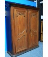 Armoire Suisse Epoque fin 19e style Louis XV - Transition