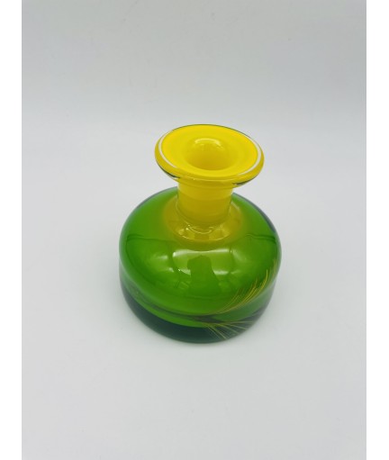 Svoboda Karlov Modernist Bull Art Glass Sculpture | 1990s